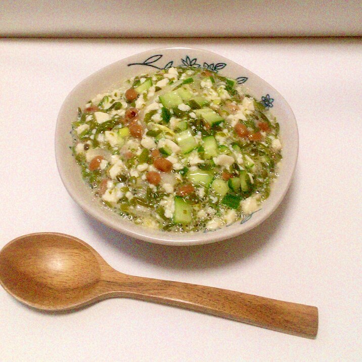 ご飯にも合う!豆腐のネバネバ納豆